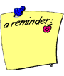 reminder notice