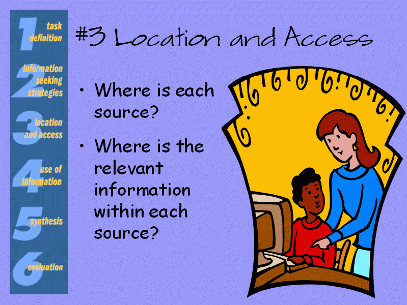 Third is location and access