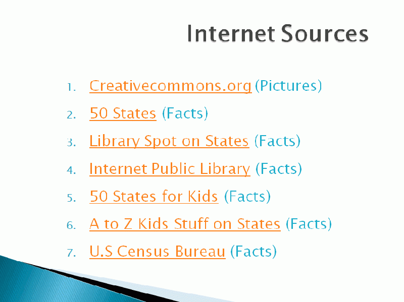 Internet Resources beyond databases