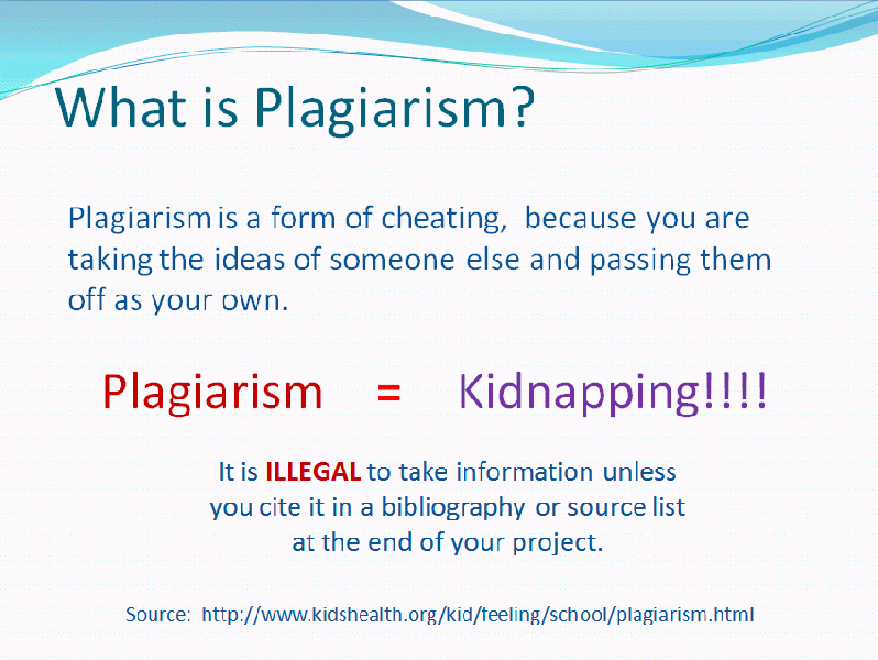 Plagiarism Definition