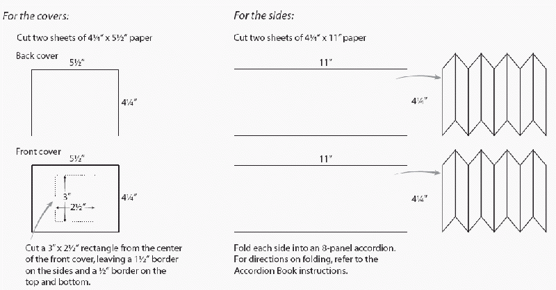 Tunnel Book instructions