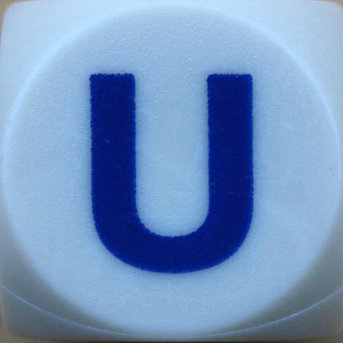 Letter U